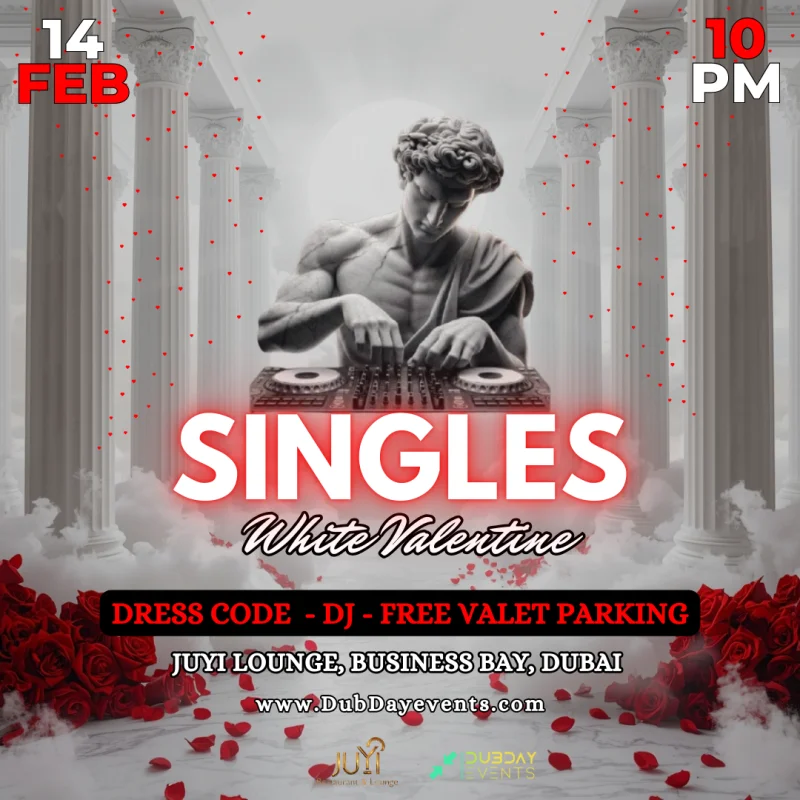 Valentines Singles Party at JUYI Lounge, Paramount Hotel, Business Bay